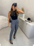 Calça alfaiataria com elastano insp zara - cinza - Amor de Peça - Looks Femininos Estilosos, Loja de Roupa Feminina Online
