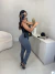 Calça alfaiataria com elastano insp zara - cinza na internet