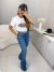 Blusa t-shirt amore - off white - Amor de Peça - Looks Femininos Estilosos, Loja de Roupa Feminina Online