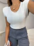 Blusa muscle tee tricot modal - off white - comprar online