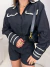Camisa de linho manga longa com detalhes bordados - preto - comprar online