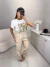 Blusa t-shirt strong tigre - off white - Amor de Peça - Looks Femininos Estilosos, Loja de Roupa Feminina Online