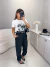 Blusa t-shirt botanical - off white - Amor de Peça - Looks Femininos Estilosos, Loja de Roupa Feminina Online
