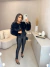 Casaco de pelo importado - preto - comprar online