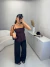Blusa bata alfaiataria radiance - marrom na internet