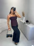 Blusa bata alfaiataria radiance - marrom - loja online