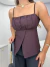 Blusa bata alfaiataria radiance - marrom - comprar online