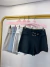 Short de alfaiataria com fecho orgânico - creme - loja online