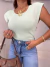 Blusa muscle tee tricot modal - verde água - comprar online