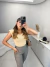 Blusa muscle tee tricot modal - bege - loja online