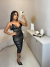 Vestido tule franzido preto com nude - Amor de Peça - Looks Femininos Estilosos, Loja de Roupa Feminina Online