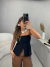 Blusa bata alfaiataria radiance - preto na internet