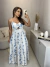 Vestido portugal - off com azul na internet