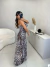 Vestido tule alcinha leopard na internet