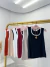 Blusa regata tricot modal bicolor - preto - Amor de Peça - Looks Femininos Estilosos, Loja de Roupa Feminina Online
