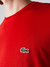 CAMISETA LACOSTE ALGODÃO PIMA VERMELHA - JR MULTIMARCAS VIX