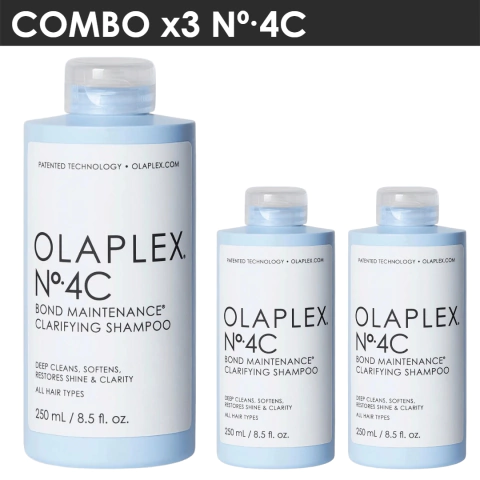 COMBO x3 Nº4C BOND MAINTENANCE CLARIFYING SHAMPOO