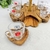 Jogo De 6 Xícaras Café Com Pires 65ml Madeira Teca Coração - Inigual - Loja de Decoração, Plantas Artificiais, Presentes, Utilidades, Mesa Posta e decoração de Páscoa e Natal