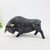 Escultura Touro Decorativo Preto 16x30x13cm Decoração - loja online