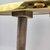 Mesa Lateral Centro Metal e Madeira Dourado 40/30cm 2 peças