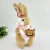 Coelha Com Flor E Cesta 30x13x18cm Decoração De Páscoa - comprar online