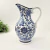 Bule Azul E Branco 32x23x18cm Vaso Jarra Mesa Posta - comprar online