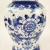 Pote Potiche Azul E Branco 37x19cm Porcelana Decoração na internet