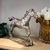 Cavalo Decorativo Bronze 21x26x6cm Escultura Pet Decor - comprar online