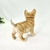 Gato Caramelo Decorativo Pet Decor Escultura - loja online