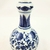 Vaso Azul E Branco 14x9cm Floral Porcelana Mini Jarro - loja online