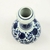 Vaso Azul E Branco 14x9cm Floral Porcelana Mini Jarro na internet