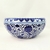 Vaso Azul E Branco 18x40cm Porcelana Decoração Cachepot - comprar online