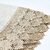 Toalha De Mesa 240x180cm Bege Rendada Linho Poliester