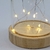 Redoma De Vidro Base Madeira Com Led 18x9cm Cupula - comprar online