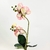 Orquídea Vermelha 3D 47x14x10cm Planta Artificial Toque Real - Inigual - Loja de Decoração, Plantas Artificiais, Presentes, Utilidades, Mesa Posta e decoração de Páscoa e Natal