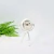 Relógio Branco Decorativo De Mesa Tripé 20x11x9cm - Inigual - Loja de Decoração, Plantas Artificiais, Presentes, Utilidades, Mesa Posta e decoração de Páscoa e Natal