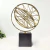 Globo Decorativo Dourado Metal 36x25x24cm Enfeite Decoração - loja online