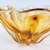 Centro de Mesa Vaso Decorativo de Murano Âmbar 18x30cm - Inigual - Loja de Decoração, Plantas Artificiais, Presentes, Utilidades, Mesa Posta e decoração de Páscoa e Natal