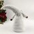 Gnomo Boneco De Natal Branco Cinza Luxo 55x24cm Pezinho Papai Noel - loja online