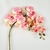 Orquídea Salmão 3D 103x16cm Planta Artificial Toque Real - loja online