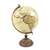 Globo Terrestre Decorativo Bege E Dourado 32x20cm