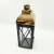 Lanterna Marroquina Decorativa Dourada Preta Metal 37cm - loja online