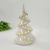 Árvore De Natal Porcelana Branca Led 17cm Decoração Natalina - loja online