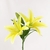 Lirio Amarelo Planta Artificial 42x20x26cm Toque Real na internet