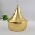 Luminária Pendente 30x20cm Metal Cirque Dourada Iluminação na internet