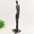 Escultura Silhueta Bronze 42x9x9cm Metal Enfeite Decorativo - Inigual - Loja de Decoração, Plantas Artificiais, Presentes, Utilidades, Mesa Posta e decoração de Páscoa e Natal