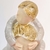 Enfeite Estátua Pai E Filho 11x8x6cm Cinza Barroco - loja online