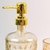 Kit Banheiro Âmbar 20/10/2cm Dispenser Saboneteira 3pc - Inigual - Loja de Decoração, Plantas Artificiais, Presentes, Utilidades, Mesa Posta e decoração de Páscoa e Natal