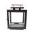 Lanterna Marroquina Decorativa Preta 28x20x16cm