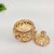 Imagem do Potiche Mini Pote Ambar Champanhe 12x7cm Decoração
